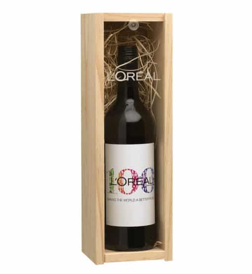 Custom Wine with Timber Box 1