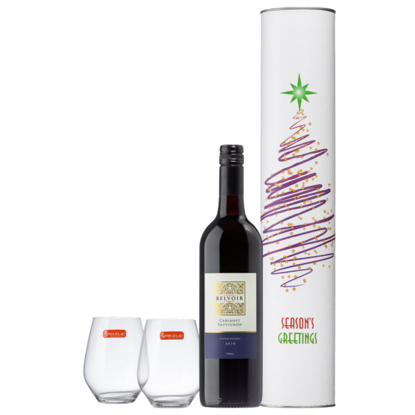 Belvoir Wines - Seasons Greeting Cylinder Gift Set 1
