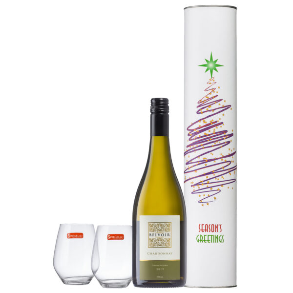 Belvoir Wines - Seasons Greeting Cylinder Gift Set 3