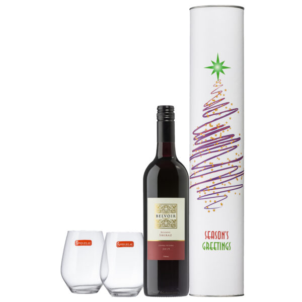 Belvoir Wines - Seasons Greeting Cylinder Gift Set 5